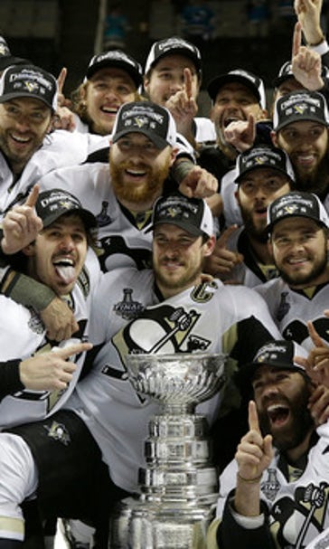 Penguins beat Sharks 3-1 for 4th Stanley Cup title